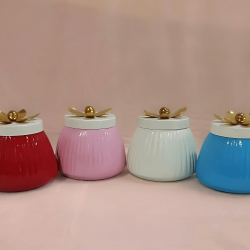 Plain Conical Jar - 4 Inch Plain Conical Jar - 4 Inch