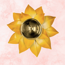 Lotus Brass Diya - 5 Inch 