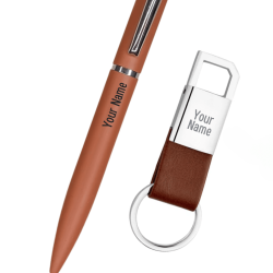 Pen and Keychain Gift Set