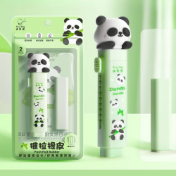 Panda Push Pull Eraser