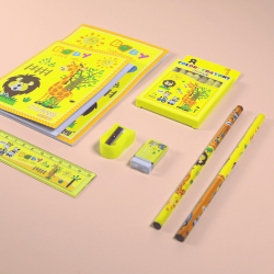 Safari Mix Theme Gift set with Crayons